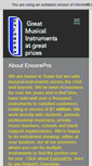 Mobile Screenshot of encorepro.org